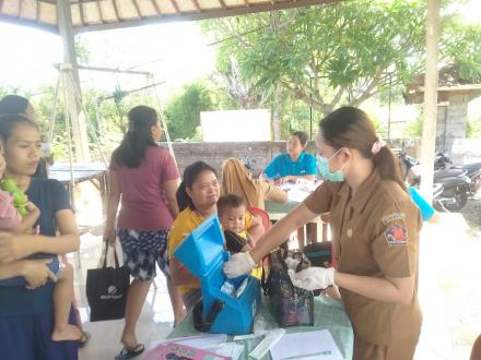 POSYANDU BALITA PUSPITA DEWI DI BALAI BANJAR TAMAN SARI