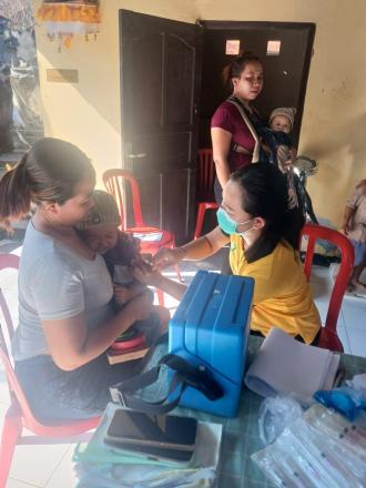 POSYANDU BALITA UTAMI DEWI DI BALAI BANJAR MERTASARI