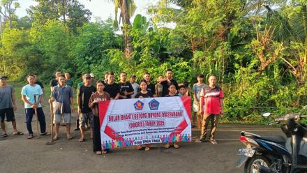 GIAT BERSIH DI WILAYAH DESA TINGA-TINGA