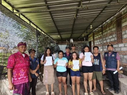 Kasi Pemerintahan Dampingi Disdukcapil dalam Pemantauan dan Pendataan Penduduk Non-permanen