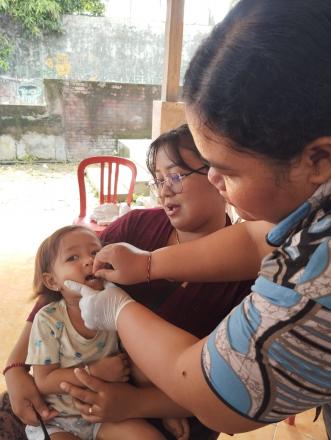 Posyandu Balita Sri Dewi di Balai Banjar Kembang Udaya