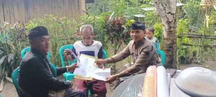 Perbekel Tinga-tinga Laksanakan Program AKSAMA di Banjar Dinas Taman Sari