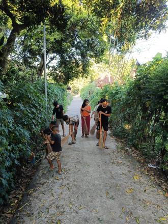 Giat Bersih di Wilayah Desa Tinga-tinga