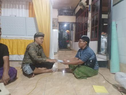 Perbekel Tinga-tinga Laksanakan Program AKSAMA di BD. Juntal