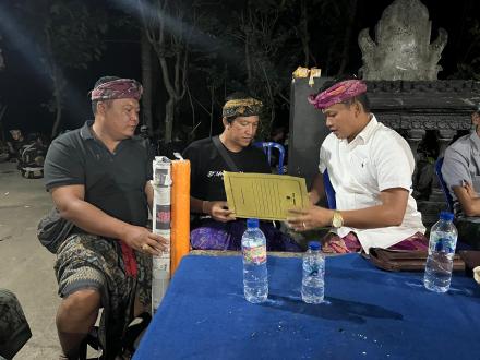 Perbekel Tinga-tinga Laksanakan Program AKSAMA di Banjar Dinas Kembang Udaya