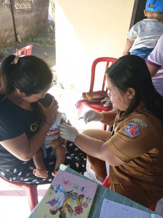Posyandu Balita Utami Dewi di Balai Banjar Mertasari