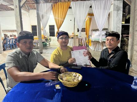 Perbekel Tinga-tinga Laksanakan Program AKSAMA di Banjar Dinas Taman Sari