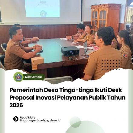 Desa Tinga-Tinga Ikuti Sinovik KIPP 2026, Usung Inovasi EDESAKU