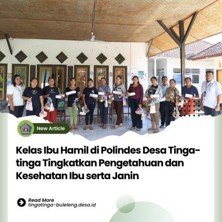 Kelas Ibu Hamil dan Program PMT (Pemberian Makanan Tambahan)