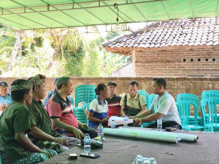 Perbekel Tinga-tinga Laksanakan Program AKSAMA di Banjar Dinas Taman Sari