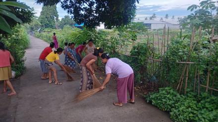 Giat Bersih di Wilayah Desa Tinga-tinga