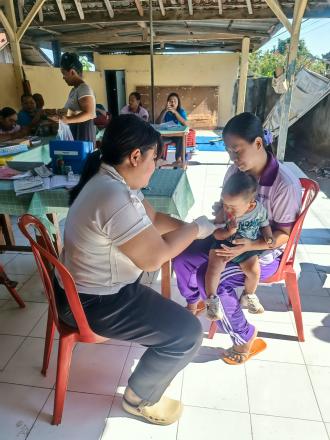 Posyandu Balita Utami Dewi di Balai Banjar Mertasari